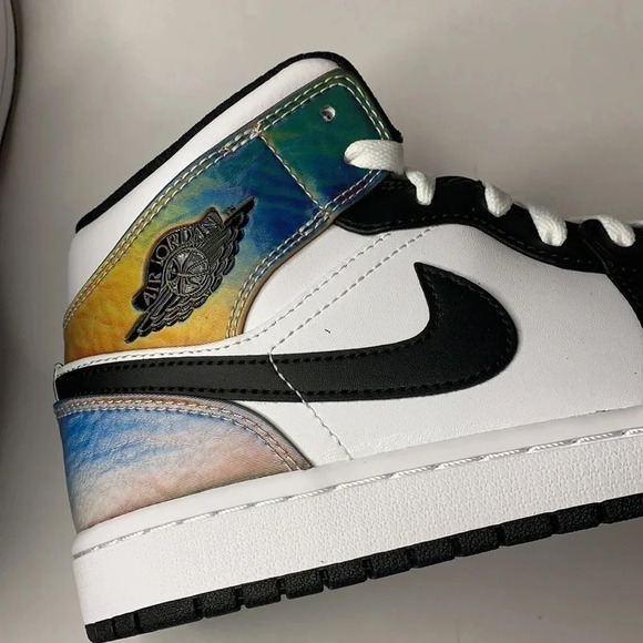 Nike Jordan 1 Mid HEAT REACTIVE Men’s Sneakers 10 New - Picture 7 of 12